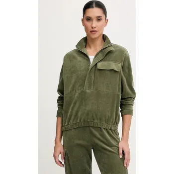 Pánská mikina Velurová mikina Banana Moon Quandary GAVIN.QUANDARY zelená 78X, vel. M