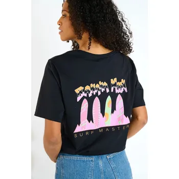 Pánské tričko Bavlněné tričko Banana Moon Urbana CRISP.URBANA černá 99X, vel. M