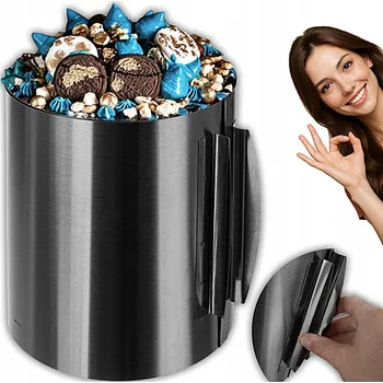 Forma na pečení FORMA NASTAVITELNÝ NA DORT FORMA NA DORT CUKRÁŘSKÁ FORMA 16-30 cm H - 20 cm