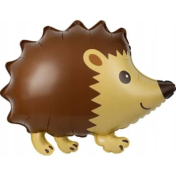 Balónek Fóliový balónek JEŽEK 65x48cm LESNÍ ZVÍŘATA