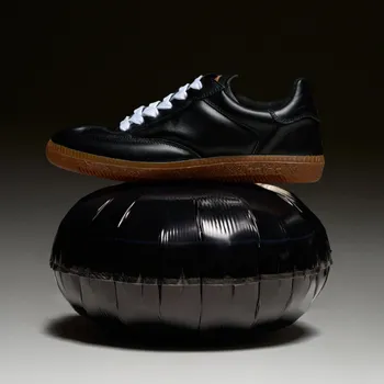 Dámské tenisky Botas LaFormela Black - Dámské kožené tenisky / botasky černé | česká výroba ze Zlína 40 EU