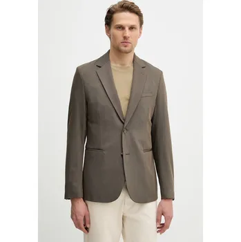 Dámské sako Sako Sisley 28VESW02L hnědá 98X, vel. 54