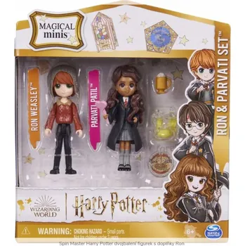 Figurka FIGURKY HARRYHO POTTERA Z KOUZELNICKÉHO SVĚTA RON A PARVATI