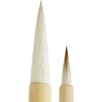 Umělecký štětec Akashiya Japonské kaligrafické štětce Mori no Tomo sada 2ks