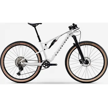 Horské kolo ROCKRIDER XC celoodpružené horské kolo s karbonovým rámem RACE 900 S S BÍLÁ 2025