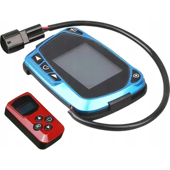 Ventilátor topení a klimatizace SADA OVLADAČE PRO TOPENÍ S DÁLKOVÝM OVLÁDÁNÍM 50M A LCD DISPLEJEM