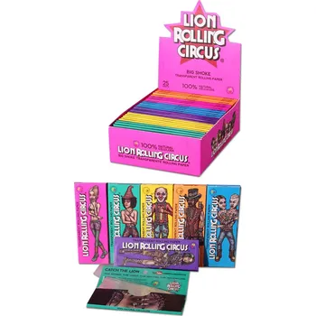 Lion Rolling Circus celulózové papírky King Size