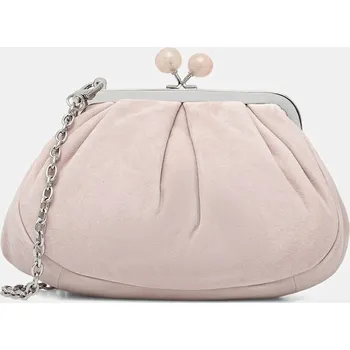 Kabelka Semišová kabelka Weekend Max Mara AVALOIS 2615511014600 růžová 03X, vel. ONE SIZE