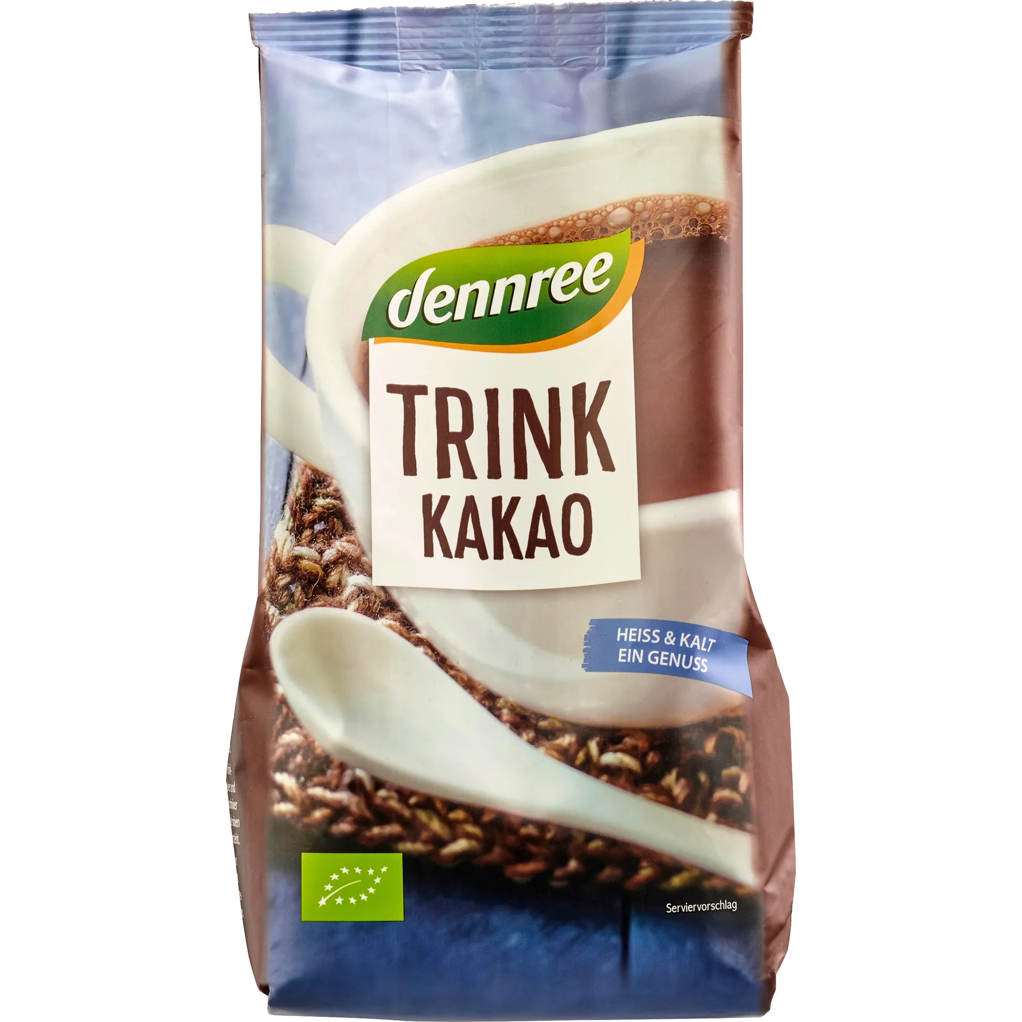 Fotografie 1 -  Dennree Instantní kakaový nápoj BIO 400 g