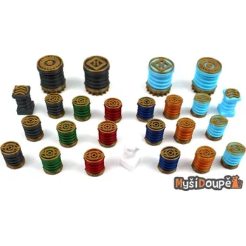 Příslušenství k deskovým hrám Myší Doupě 3D žetony Duna: Impérium - Povstání - Ukazatele