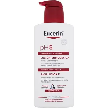 Eucerin pH5 Rich Lotion F ( velmi suchá citlivá pokožka ) - Hydratační tělové mléko 1000 ml