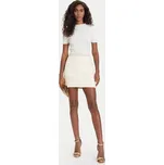 Marciano Guess Mini sukně 5BGD08 7394A Écru Regular Fit 40