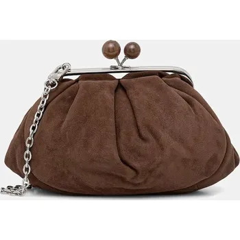 Kabelka Semišová kabelka Weekend Max Mara AVALOIS 2615511014600 hnědá 89X, vel. ONE SIZE