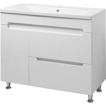 Koupelnový nábytek Lavedo Marco Kredo 100 koupelnová skříňka s umyvadlem z litého mramoru a s košem