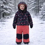 Dětská lyžařská kombinéza 3 v 1 Killtec 5 tmavě modrá/růžová 86-92