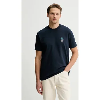 Pánské tričko Bavlněné tričko Marc O'Polo 5000008133 námořnická modř 59X, vel. M