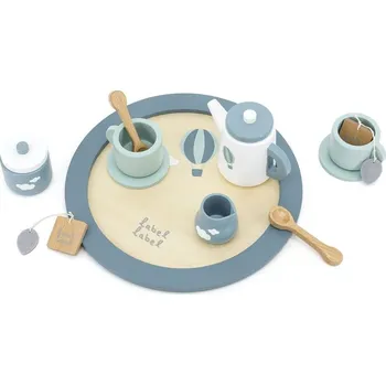 Dětská kuchyňka LABEL LABEL čajový set zelená