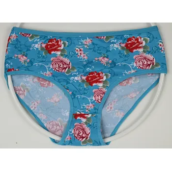 Kalhotky TIMANNI Bambusové kalhotky vzor 914 Velikost: XL - XXL, Barva: modrá