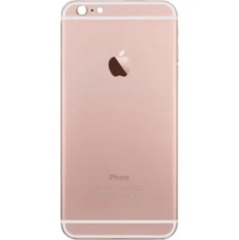 Náhradní díl pro mobilní telefon Zadní náhradní kryt včetně tlačítek pro iPhone 6 - růžovozlatý
