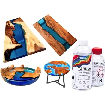 Epoxidová pryskyřice TABULA 50-48-660 čirá UV++ Balení A+B: 4,2 kg