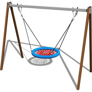 Dětská houpačka Playground System Řetězová houpačka Hnízdo celokovová - B (v.p. 1,5 m)