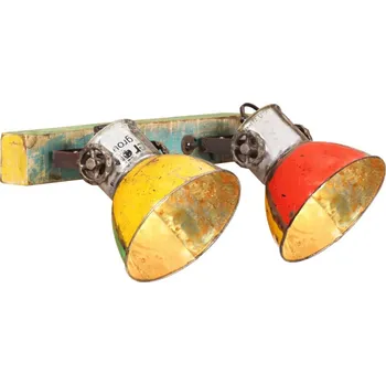 Nástěnné svítidlo vidaXL Industriální nástěnná lampa vícebarevná 45 x 25 cm E27