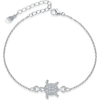 Náramek MOISS stříbrný náramek ŽELVA