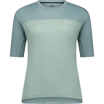 cyklistický dres dámský volný dres MONS ROYALE Diversion Merino Bike Jersey Dew / Desert Sage XS