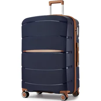 Miss Lulu Moderní cestovní kufr Kono - PP - navy - 91 L