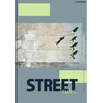 Sešit Notes A5, 96 listů, linkovaný, školní sešit pro poznámky, pro studenty, motiv plakátu