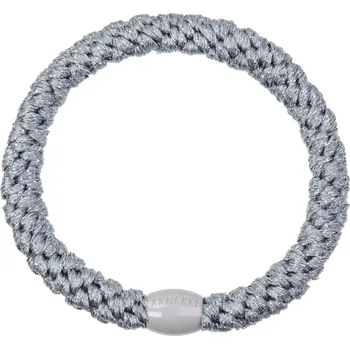 BON DEP Gumička do vlasů Kknekki "College Grey Glitter"