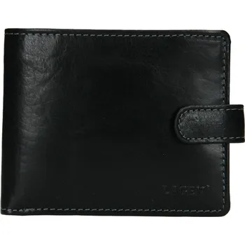 Módní doplněk pánská peněženka kožená E-1036/T - černá - BLK