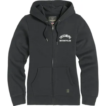 Dámská mikina Triumph Dámská Mikina Lilly Full Zip Jet Black/Bone – S