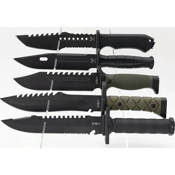 Stojan na nože STOJAN PRO PREZENTACI NOŽŮ, Stojan na Nože, Lovecké Nože, 5 ks