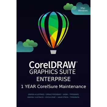 Počítač CorelDRAW Graphics Suite Enterprise Education License (incl. 1 Yr CorelSure Maint.)