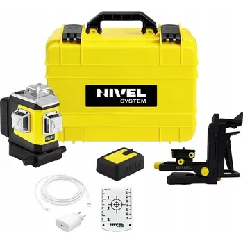 Měřící laser NIVEL SYSTEM KŘÍŽOVÝ LASER CLx3B 3x360 modrý paprsek