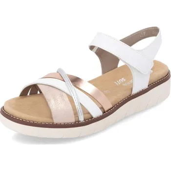 Dámské sandále Rieker Dámské sandály REMONTE D2058-80 bílá S6 44