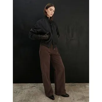 Pánské kalhoty G-Star Raw Kalhoty z materiálu Deck 2.0 D26432-E078 Hnědá Wide Leg 28_32