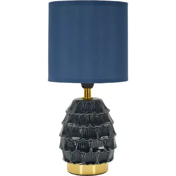 Lampička Stolní lampa Pigny 30,5 cm modrá