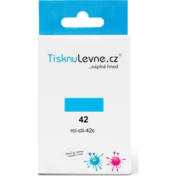 Počítač Zásobník TisknuLevne.cz č.42 CLI-42C (Azurový)