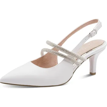 Dámská zimní obuv DÁMSKÉ LODIČKY MARCO TOZZI 2-89604-46 100 BÍLÁ Barva: BÍLÁ, Velikost: 36