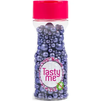 Čokoláda Směs metalických perel FIALOVÁ 75g - bezlepek