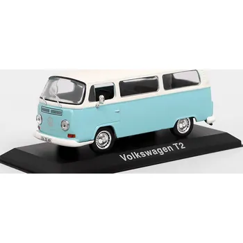 autíčko Volkswagen T2 1:43 - DeAgostini Legendás Autói časopis s modelem VW T2 - kovový model