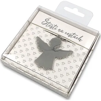 Nekupto Dárková klíčenka Anděl ŠTĚSTÍ NA CESTÁCH 6970016