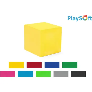 ostatní stavebnice PlaySoft Molitanová KOSTKA 30x30 cm