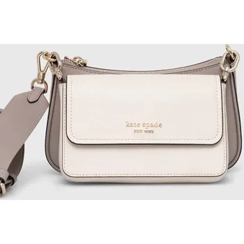 Kabelka Kožená taška Kate Spade KD051 béžová 02X, vel. ONE SIZE