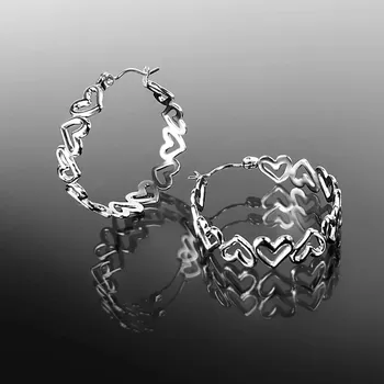 Náušnice Ocelové náušnice č. 1108