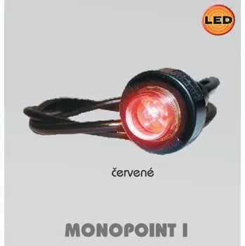 Přídavný světlomet Světlo obrysové červené LED 24V 0,85W Monopoint