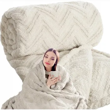 Prostěradlo Deka Eurofirany polyester 170 cm x 210 cm béžová