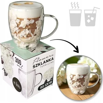 Sklenice Sklenice na kávu Ecarla 300 ml 1 ks